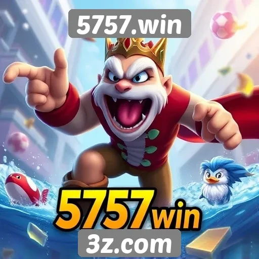 Exploração dos jogos disponíveis em 5757.win