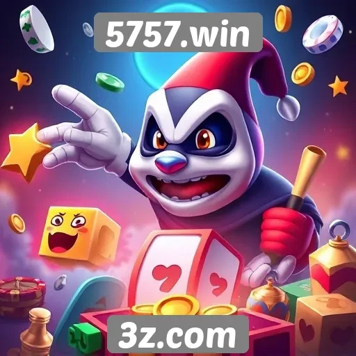 Opções de jogos disponíveis no 5757.win